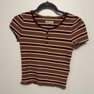 Madewell Striped Baby Tee